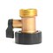 Thrifco Plumbing Brass 3/4 Inch Shut-Off Coupling 4403381 - alternate 1